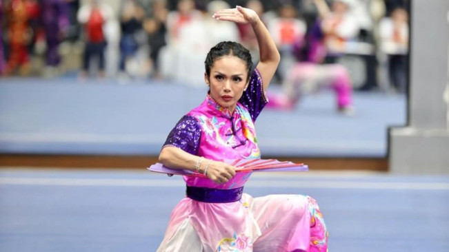 Krisdayanti Ikut Kejuaraan Wushu (instagram)